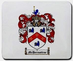 Mcdermottroe coat of arms mouse pad