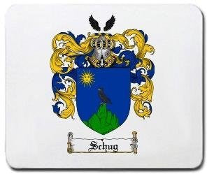 Schug coat of arms mouse pad