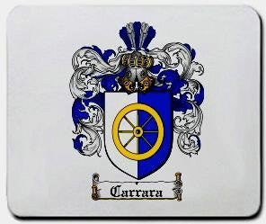 Carrara coat of arms mouse pad