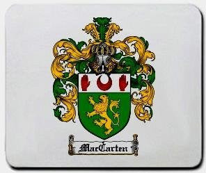Maccarten coat of arms mouse pad