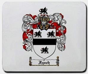 Fynch coat of arms mouse pad