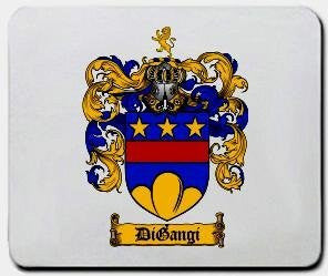 Digangi coat of arms mouse pad
