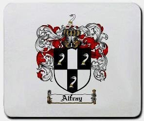 Alfray coat of arms mouse pad