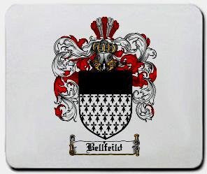 Bellfeild coat of arms mouse pad