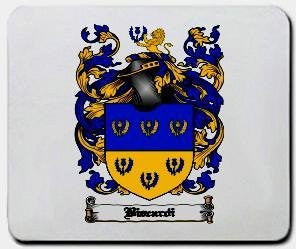 Biscardi coat of arms mouse pad