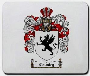 Causley coat of arms mouse pad