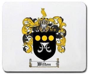 Witton coat of arms mouse pad