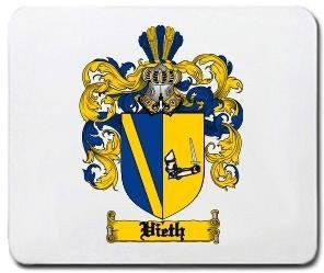 Vieth coat of arms mouse pad