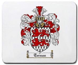 Ternan coat of arms mouse pad