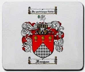 Feagan coat of arms mouse pad