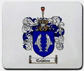 Colston coat of arms mouse pad