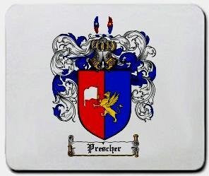 Prescher coat of arms mouse pad