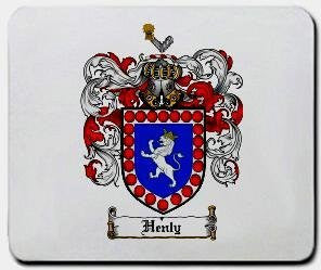 Henly coat of arms mouse pad