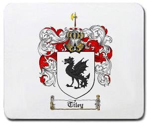 Tiley coat of arms mouse pad