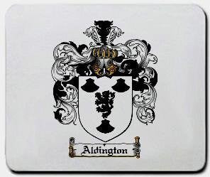 Aldington coat of arms mouse pad