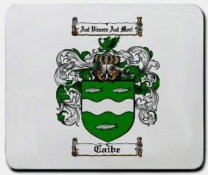 Caibe coat of arms mouse pad
