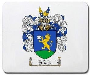 Shuck coat of arms mouse pad