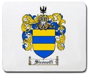 Siconolfi coat of arms mouse pad