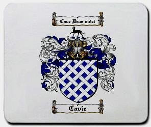 Cavie coat of arms mouse pad