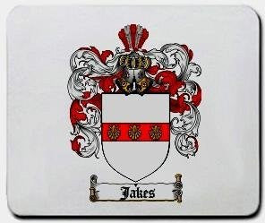 Jakes coat of arms mouse pad
