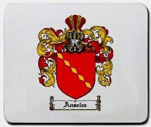 Anselm coat of arms mouse pad