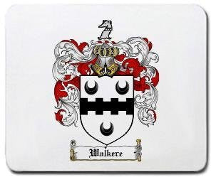 Walkere coat of arms mouse pad