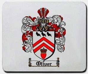 Oliver coat of arms mouse pad