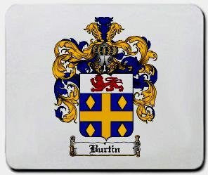 Burtin coat of arms mouse pad