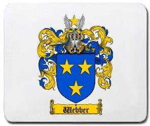 Weber coat of arms mouse pad