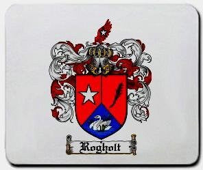 Rogholt coat of arms mouse pad