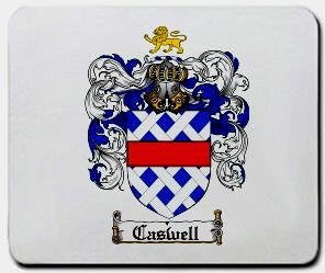 Caswell coat of arms mouse pad