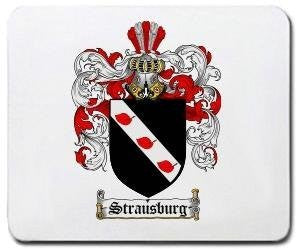 Strausburg coat of arms mouse pad