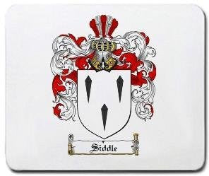 Siddle coat of arms mouse pad