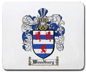 Woodbury coat of arms mouse pad