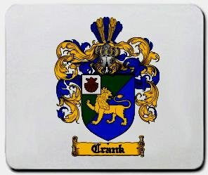 Crank coat of arms mouse pad