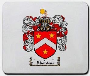 Abordene coat of arms mouse pad
