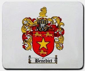 Benedict coat of arms mouse pad