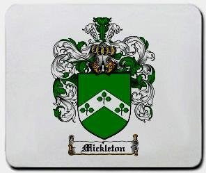 Mickleton coat of arms mouse pad