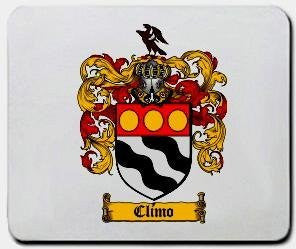 Climo coat of arms mouse pad