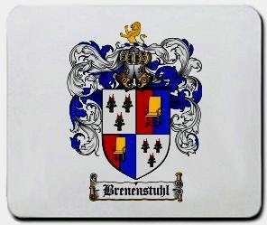 Brenenstuhl coat of arms mouse pad