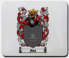 Akel coat of arms mouse pad