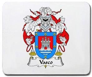 Vasco coat of arms mouse pad