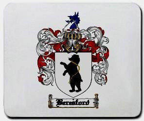 Beresford coat of arms mouse pad