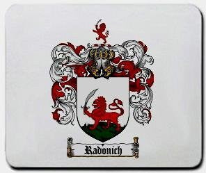 Radonich coat of arms mouse pad