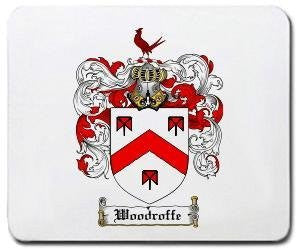 Woodroffe coat of arms mouse pad