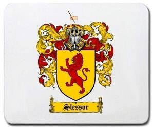 Slessor coat of arms mouse pad