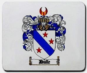 Dulle coat of arms mouse pad