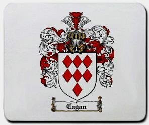 Cagan coat of arms mouse pad