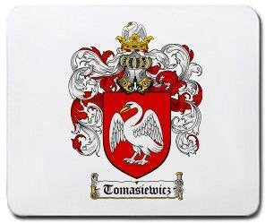 Tomasiewicz coat of arms mouse pad