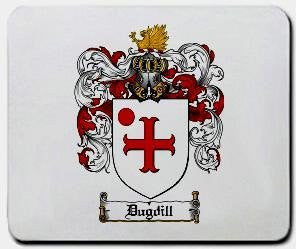 Dugdill coat of arms mouse pad